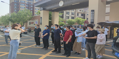 天津城市公司开展“党员先锋行”主题党日活动