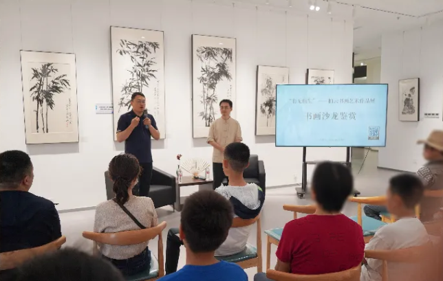 天津城市公司商住联动——木汐海岸「执笔润心 依海观墨」书画艺术沙龙圆满举行
